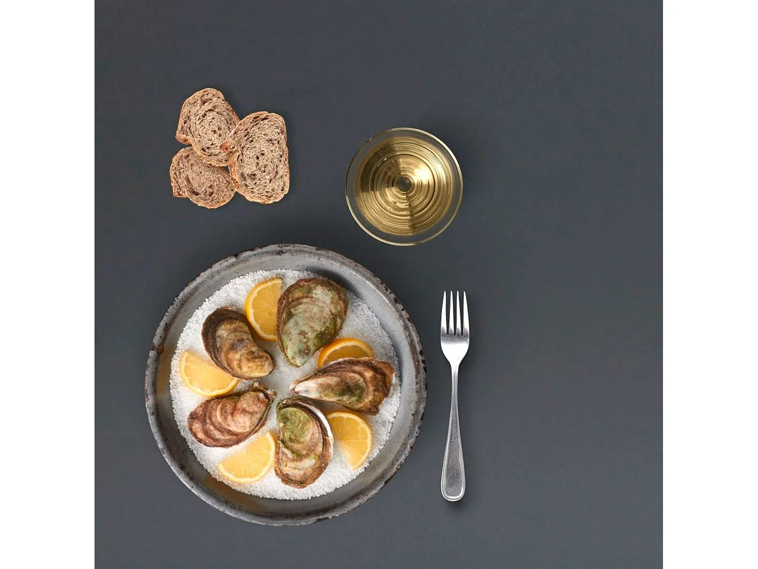 Klappbarer Terrassentisch aus Compact HPL Anthrazitgrau 70 x 70