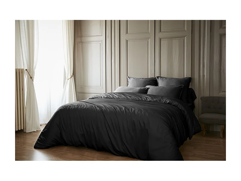 Housse de Couette 260 x 240 cm SALOMÉ Truffe