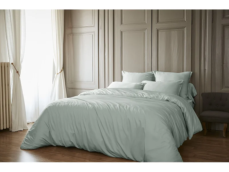 Housse de Couette 240 x 220 cm SALOMÉ Eucalyptus