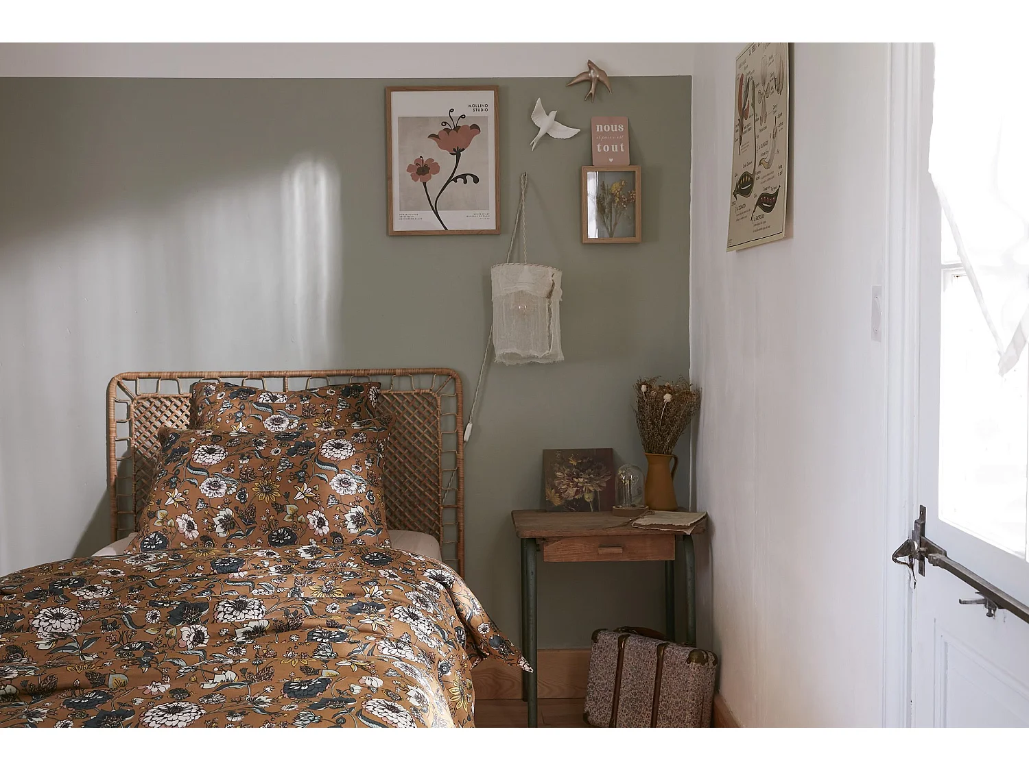 Housse de Couette 140 x 200 cm CAMÉLIA