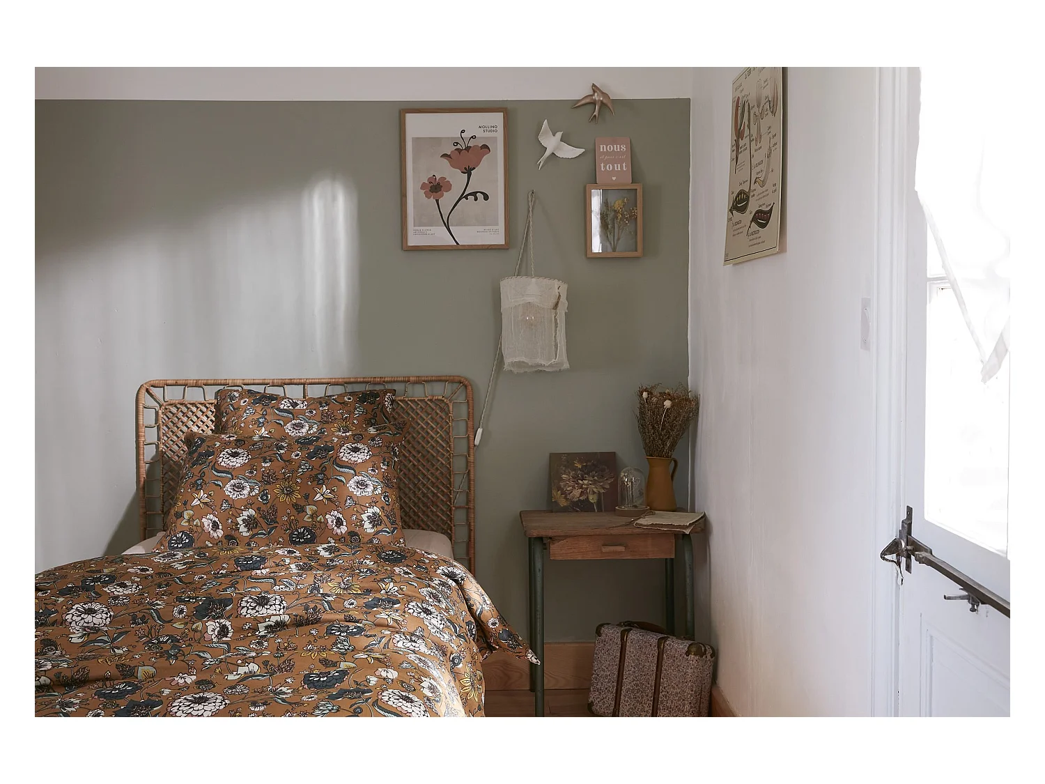 Housse de Couette 140 x 200 cm CAMÉLIA