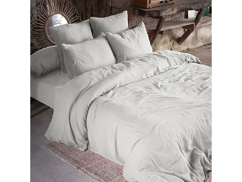 Housse de Couette 200 x 200 cm GAÏA Nuage