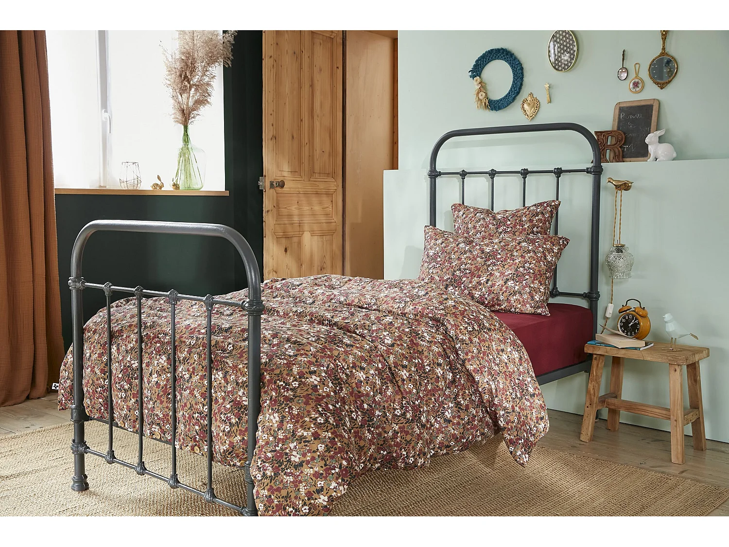 Housse de Couette 140 x 200 cm CAPUCINE Camel