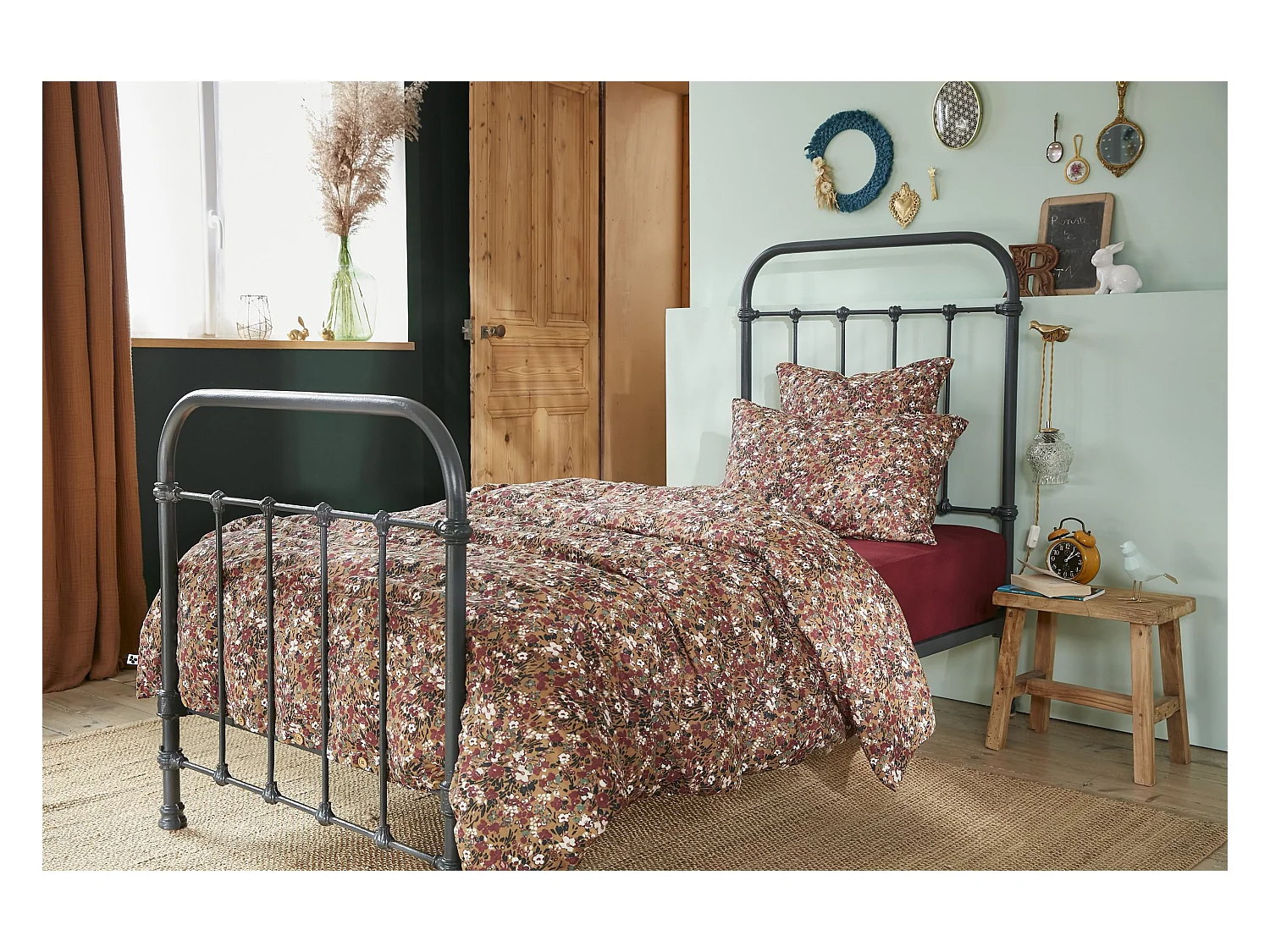 Housse de Couette 140 x 200 cm CAPUCINE Camel
