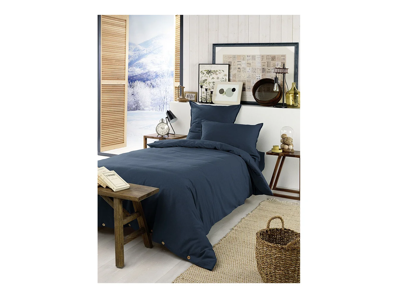 Housse de Couette 140 x 200 cm CANDICE Nuit