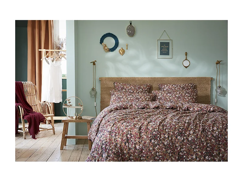 Housse de Couette 260 x 240 cm CAPUCINE Camel