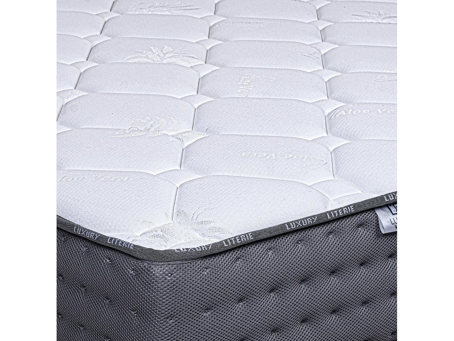 Colchón firme Planilux 160 x 200 x 20 cm, espuma de alta densidad, cara verano-invierno