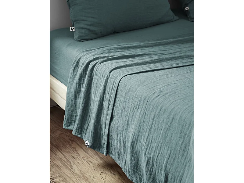 Drap plat 270 x 300 cm GAÏA Canard