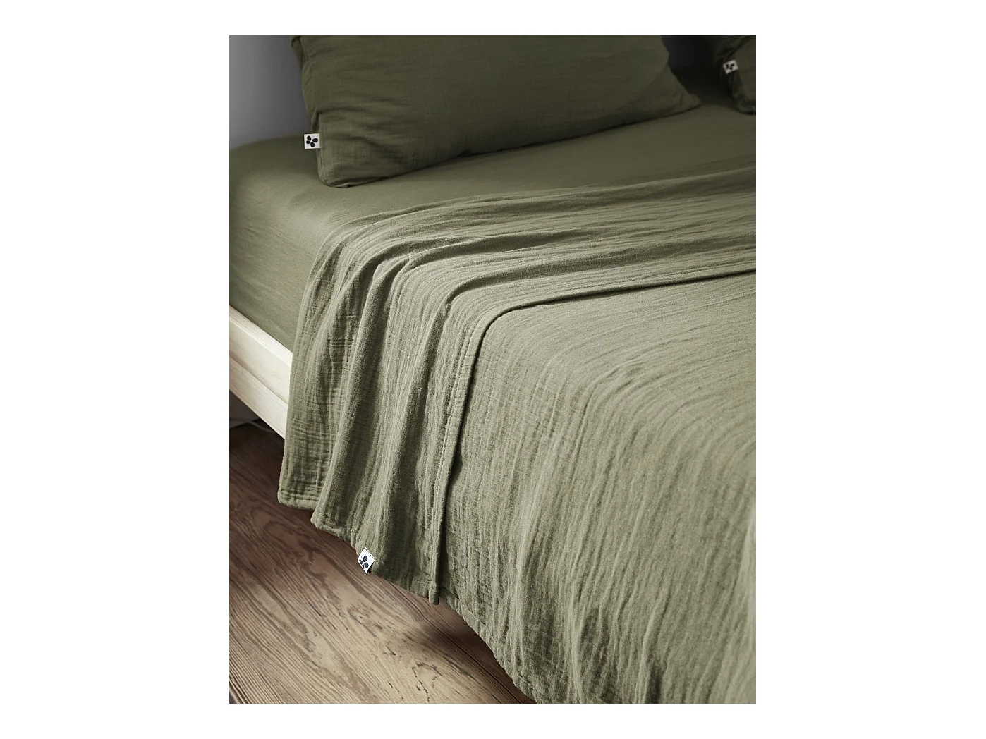 Drap plat 240 x 300 cm GAÏA Romarin