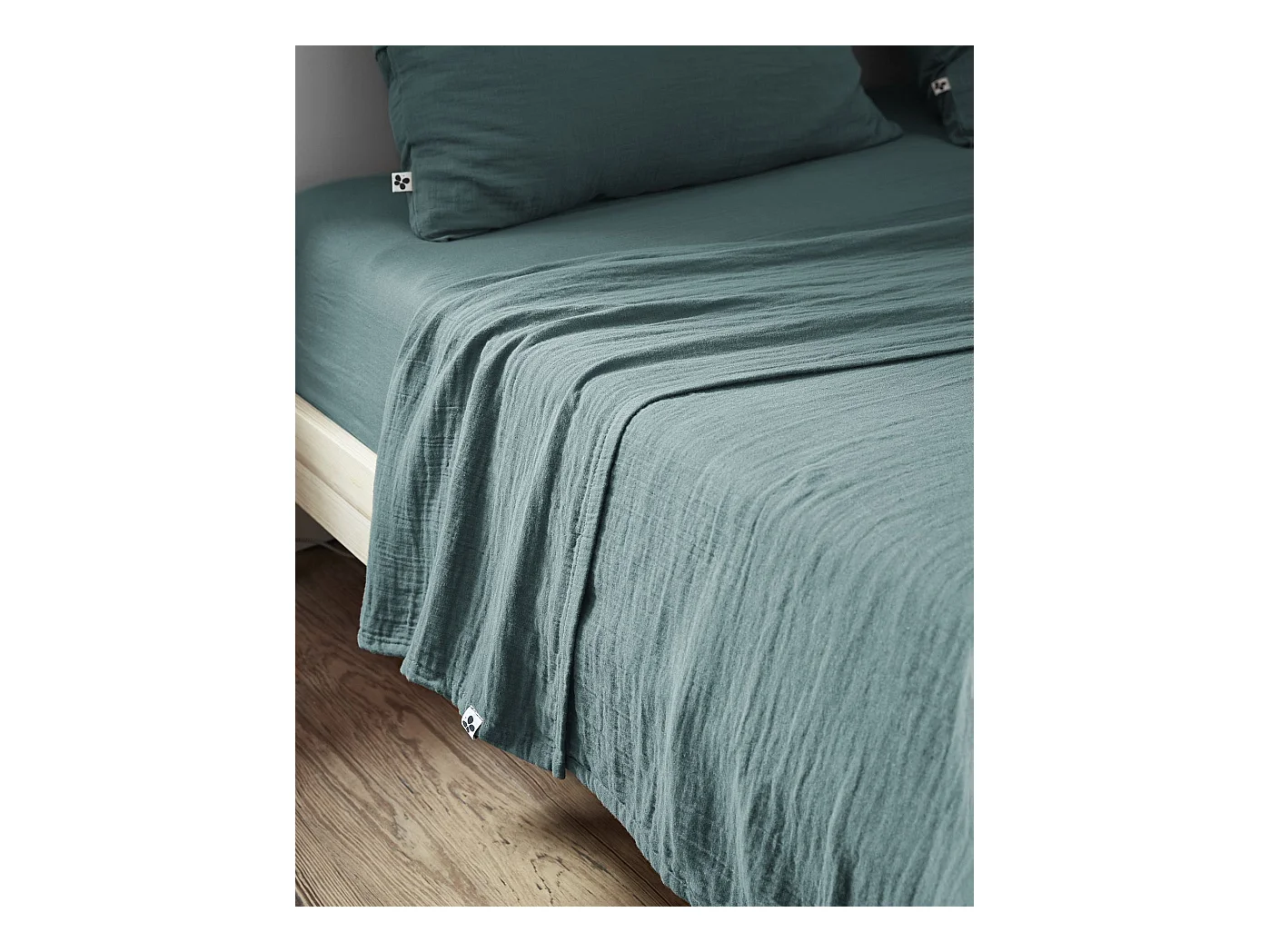 Drap plat 240 x 300 cm GAÏA Canard