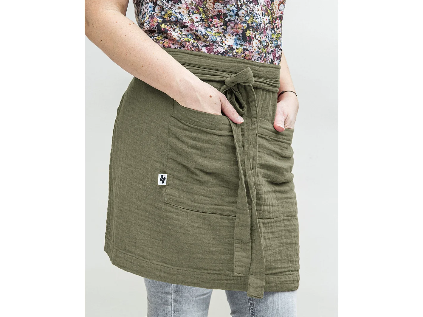 Tablier 45 x 80 cm GAÏA Romarin