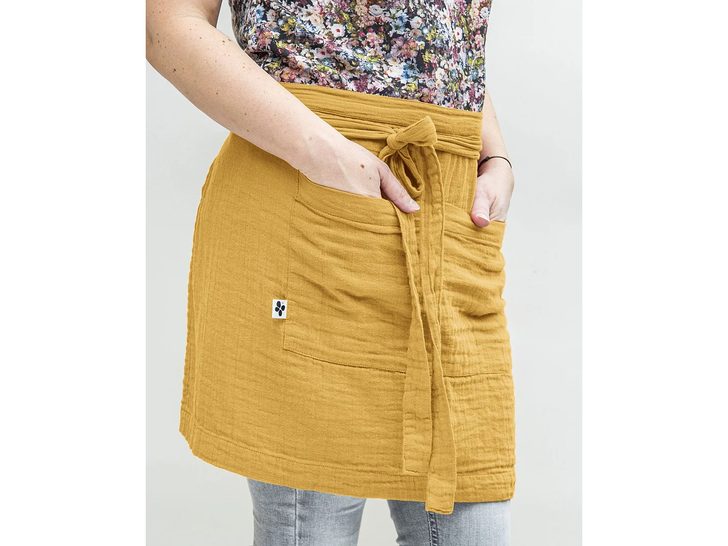 Tablier 45 x 80 cm GAÏA Safran