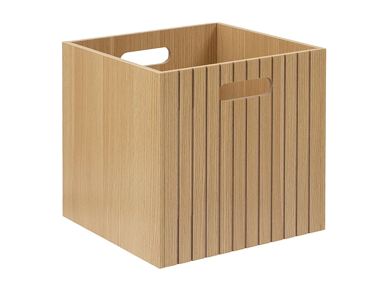 Boîte de Rangement "Tasso" 30x30cm Naturel