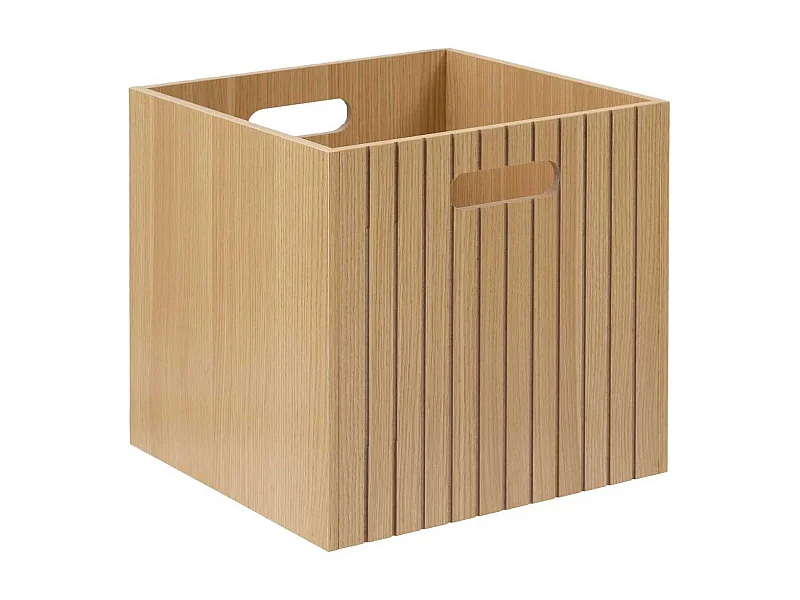 Boîte de Rangement "Tasso" 30x30cm Naturel