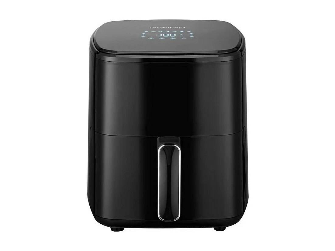 Frytownica bez oleju Arthur Martin AMPAF5 - Airfryer 5 L 1400 W Czarny Ekran dotykowy 7 ustawień wstępnych