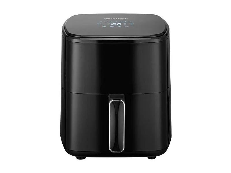 Friteuse sans huile – ARTHUR MARTIN - Airfryer 5 L- 1400 W - Ecran tactile - 7 pré-réglages de cuisson - Noir