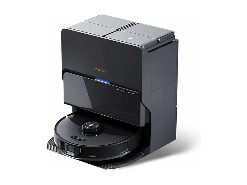 Robot Aspirador Roborock S8 MaxV Ultra Negro - Limpieza Automática, Mapeo de la Habitación, Control por Voz - 10 000 Pa