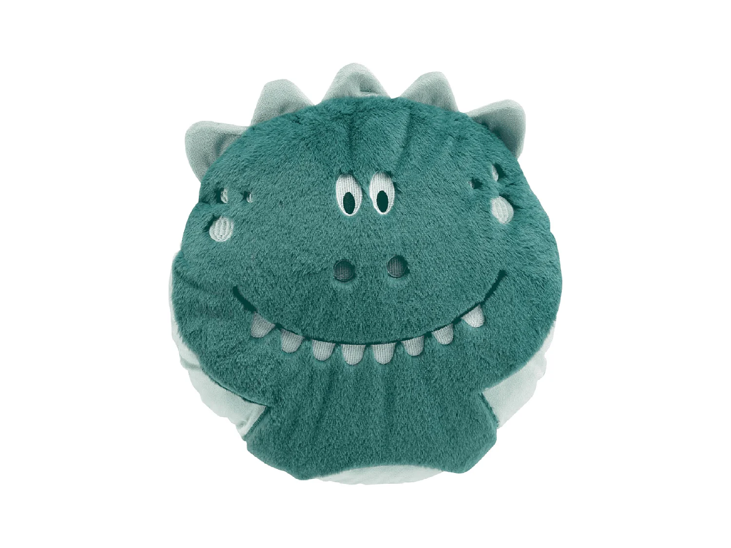 Coussin Déco Rond Enfant "Dina" 40cm Vert