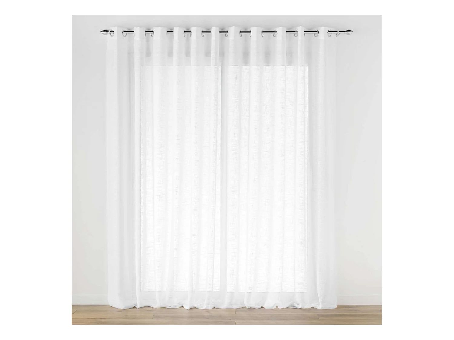Rideau Voilage "Haltona" 400x240cm Blanc