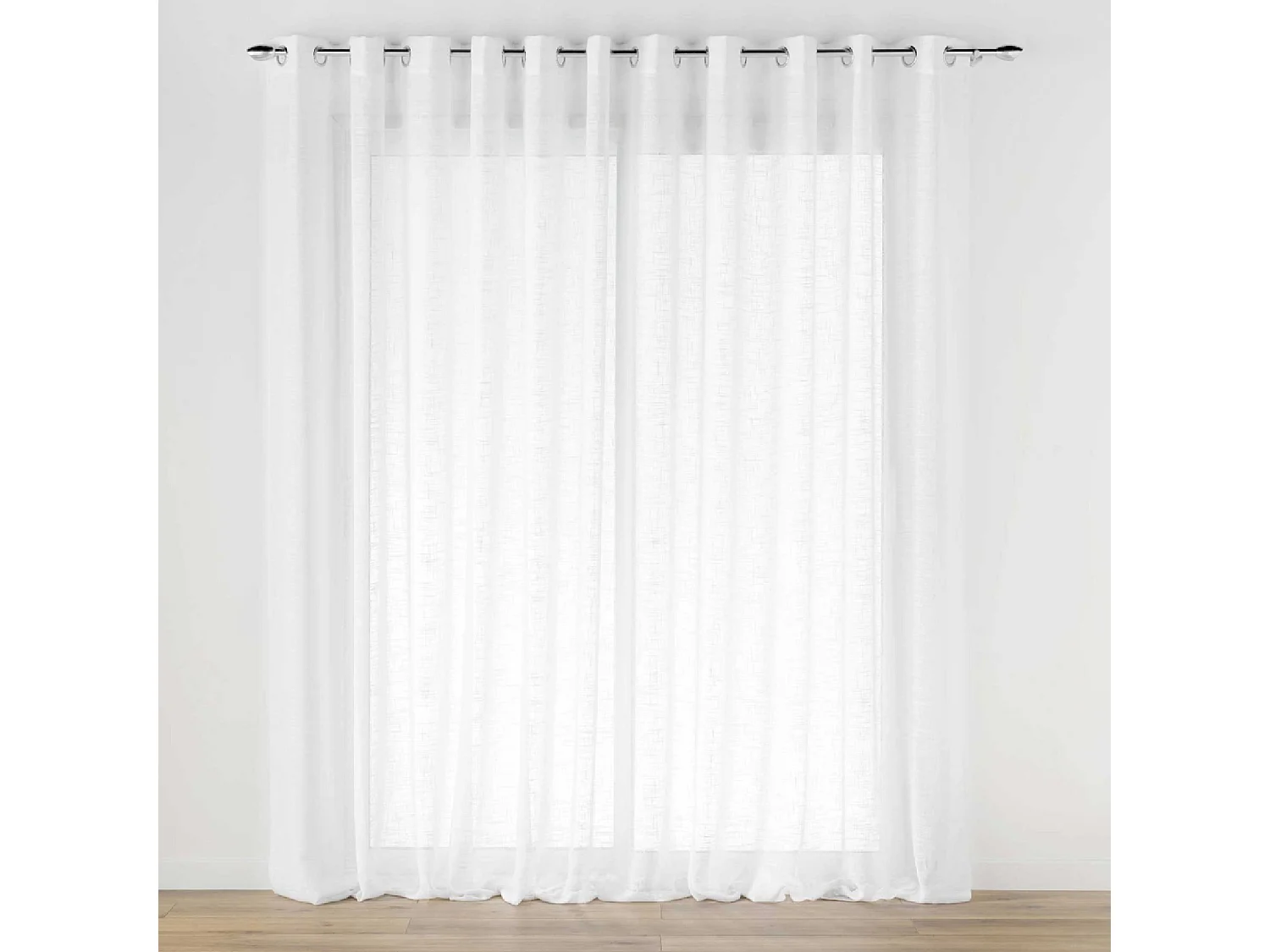 Rideau Voilage "Haltona" 400x240cm Blanc