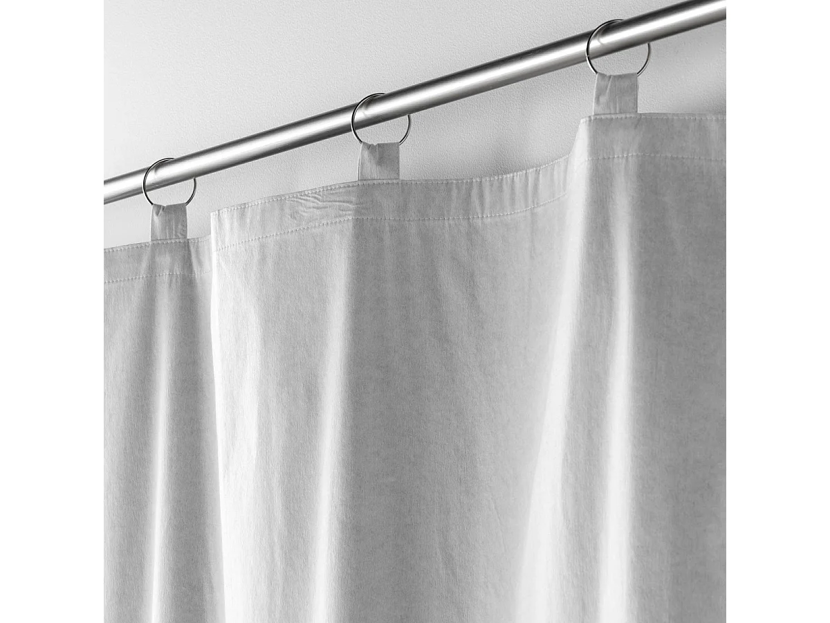 Rideau Occultant Thermique "Cover" 130x230cm Argent