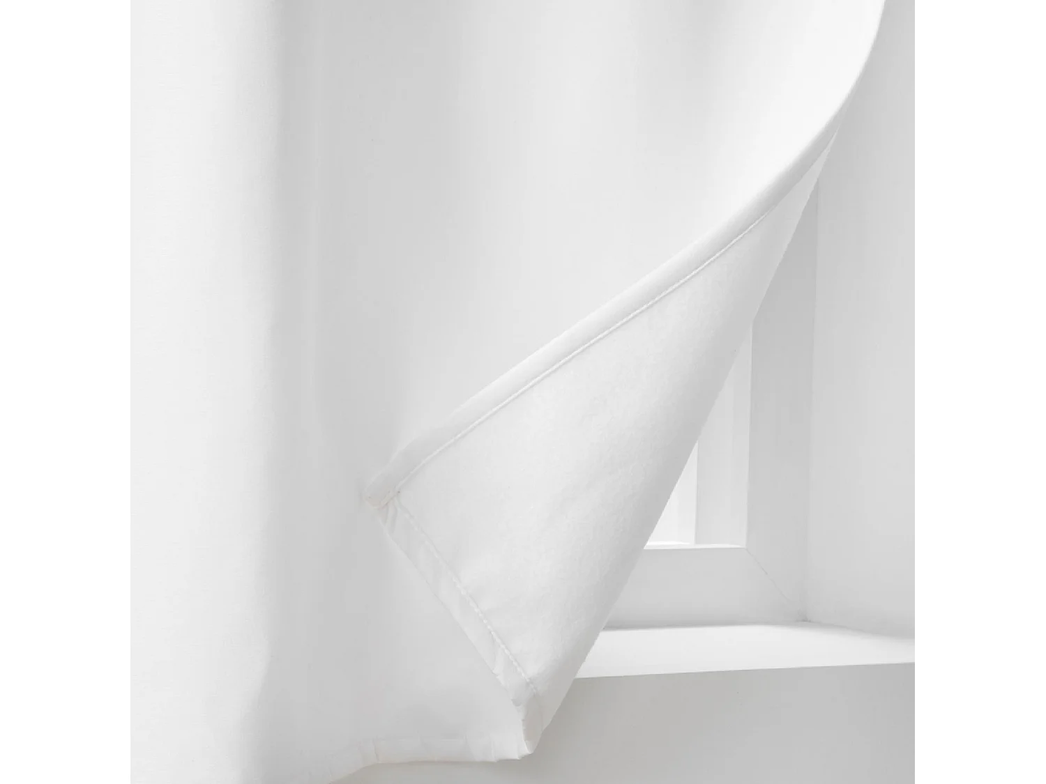 Rideau Isolant Thermique "Micropolar" 135x180cm Blanc