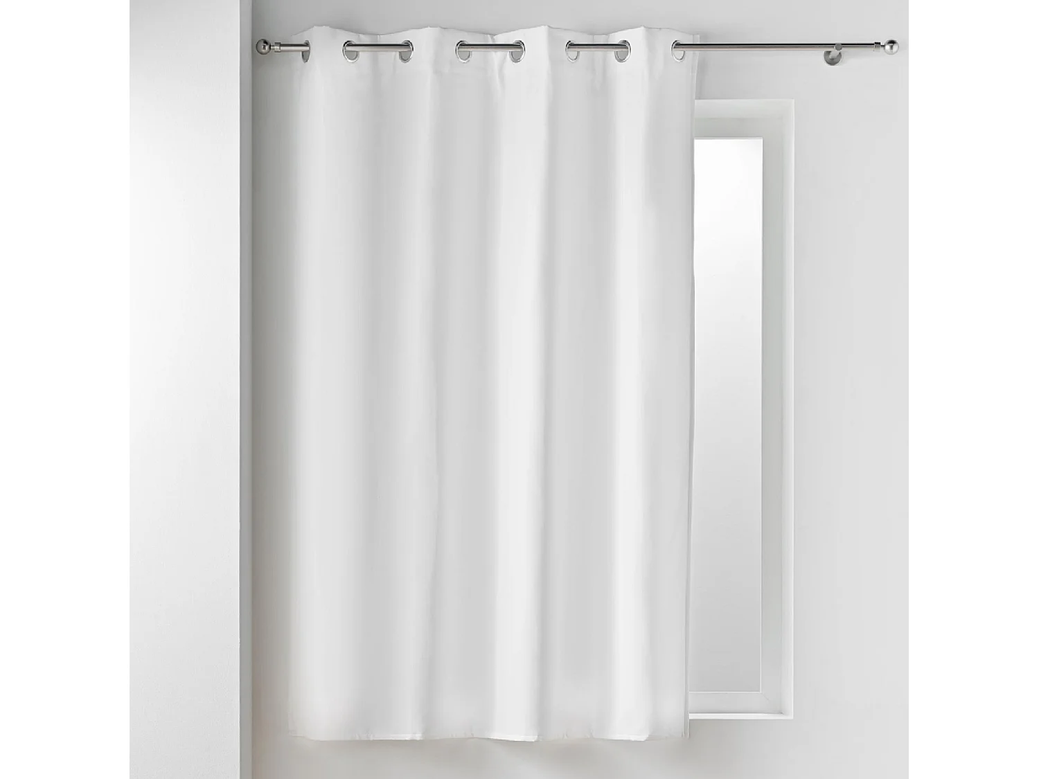 Rideau Isolant Thermique "Micropolar" 135x180cm Blanc