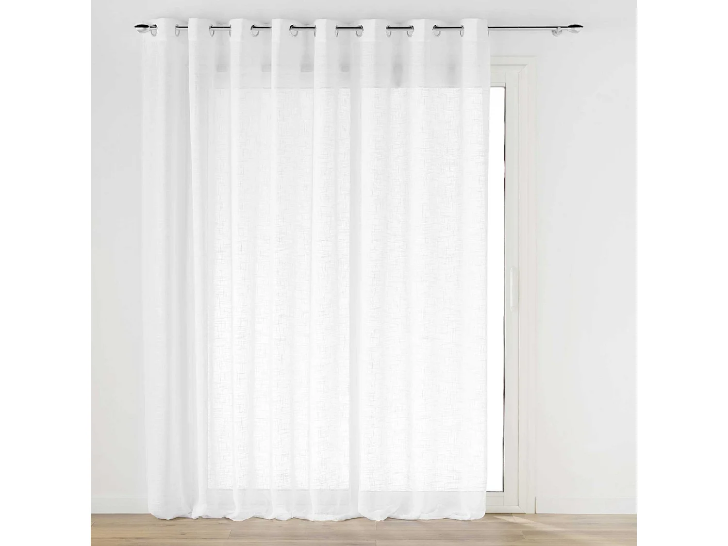 Rideau Voilage "Haltona" 300x240cm Blanc