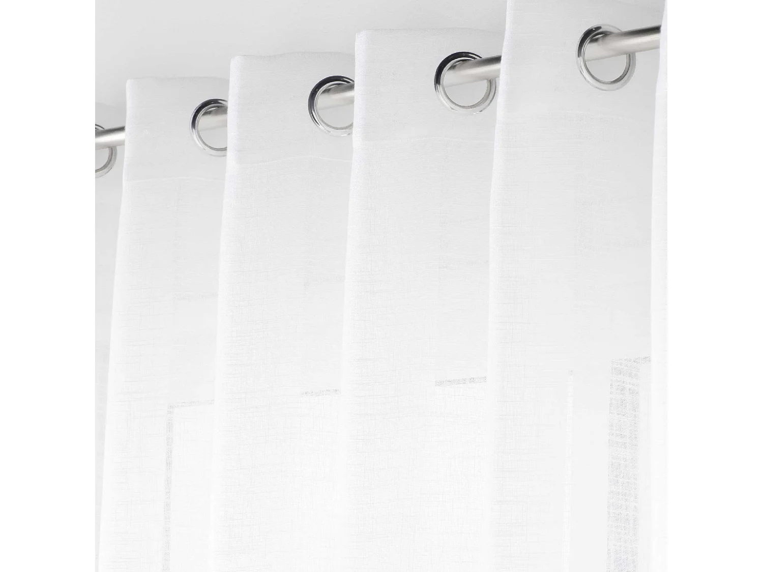 Rideau Voilage "Haltona" 300x240cm Blanc