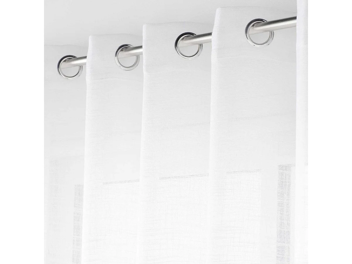Rideau Voilage "Haltona" 240x240cm Blanc