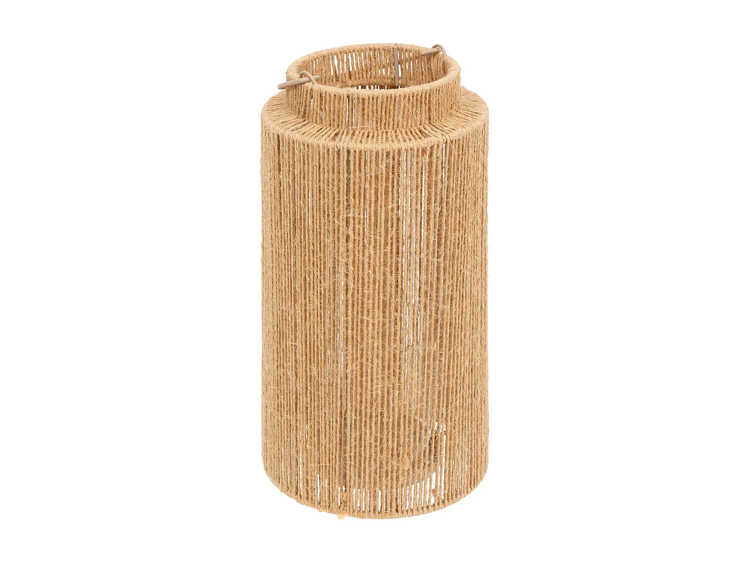 Lanterne Déco "Floral" 30cm Naturel