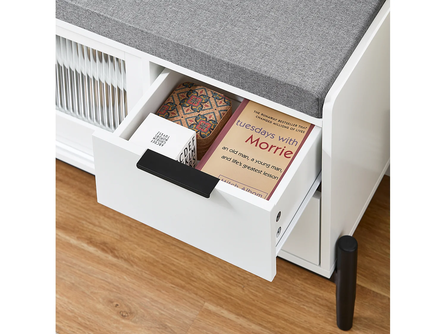 SoBuy, Suporte para sapatos de entrada, suporte para sapatos, Prateleira de sapatos de entrada, FSR187-W