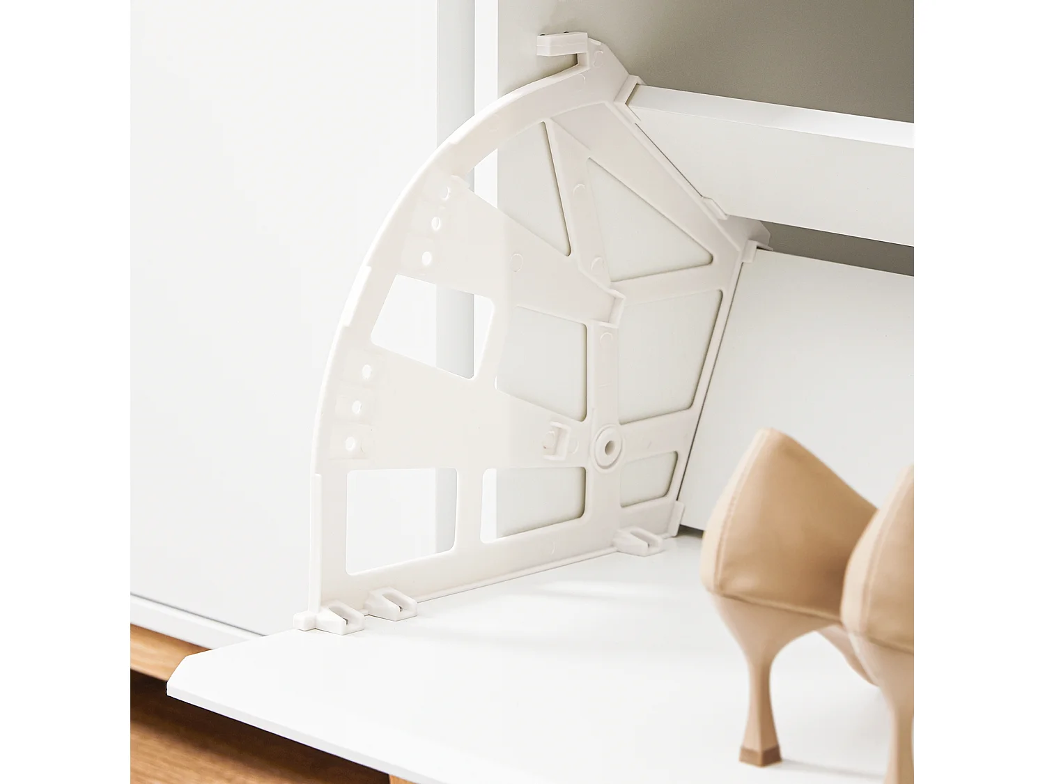 Szafka na buty z drzwiami i szufladami FSR190-WN