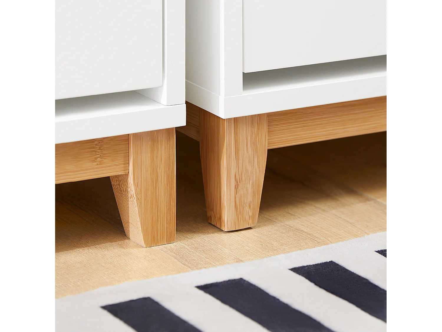 SoBuy FSR192-WN Armoire à Chaussures avec 3 Abattants