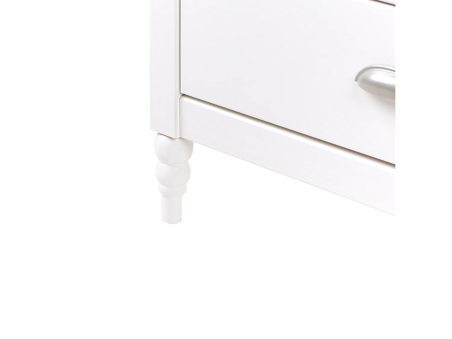 Cassettiera 5 cassetti SHILLINGTON Legno di pino Bianco