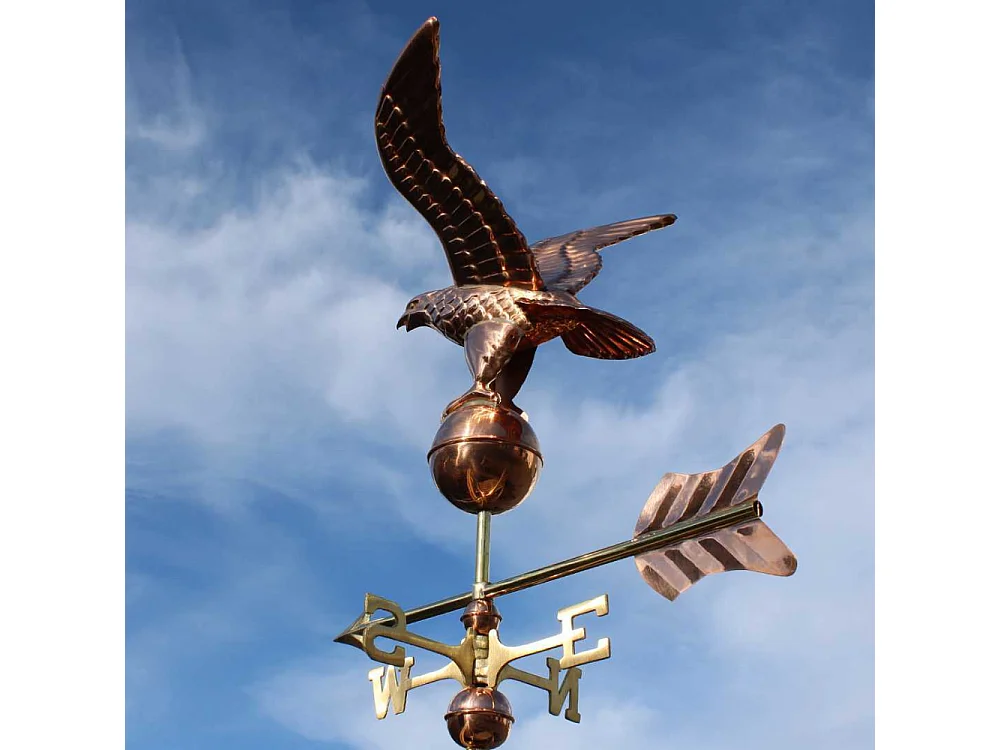 Girouette en cuivre Aigle