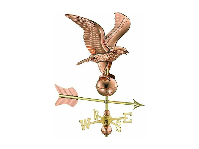 Girouette en cuivre Aigle