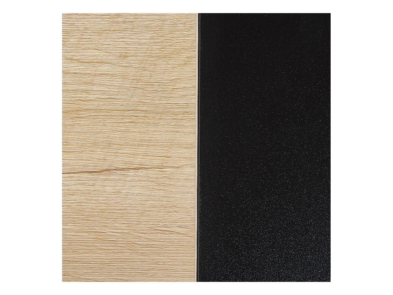 Table de bureau HARPER Noir 100 cm 48 cm avec rangement