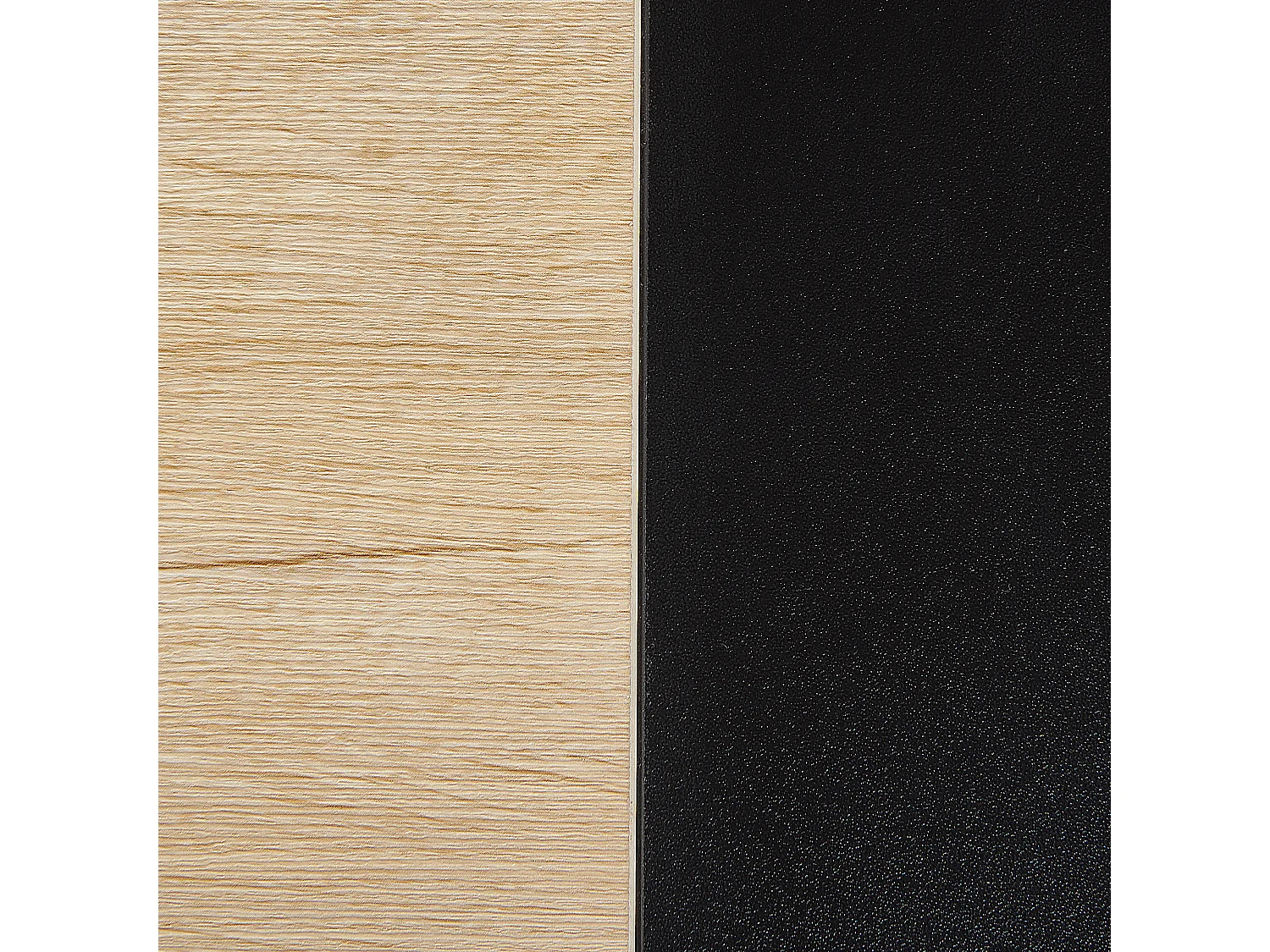 Table de bureau HARPER Noir 100 cm 48 cm avec rangement