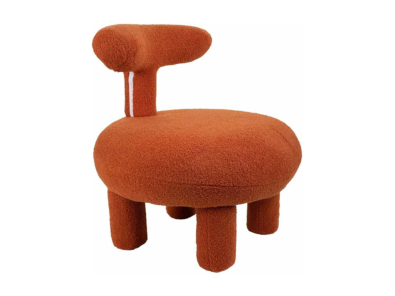 Fauteuil tapissé 71x71x72h cm