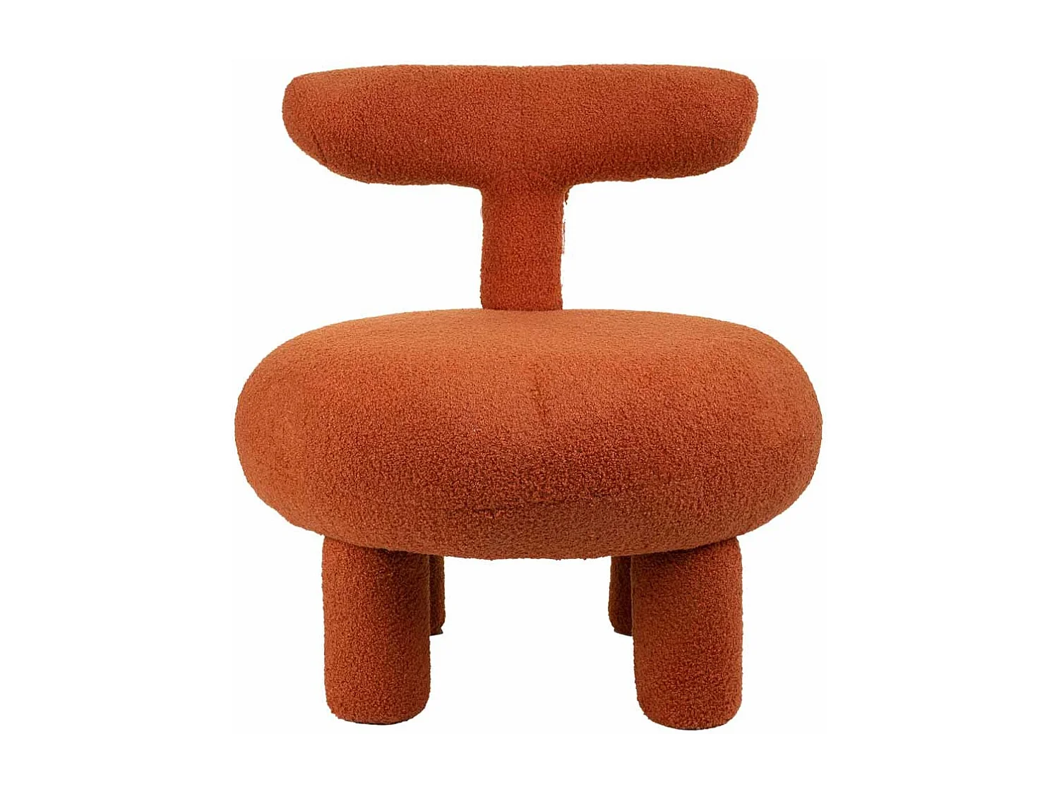Fauteuil tapissé 71x71x72h cm