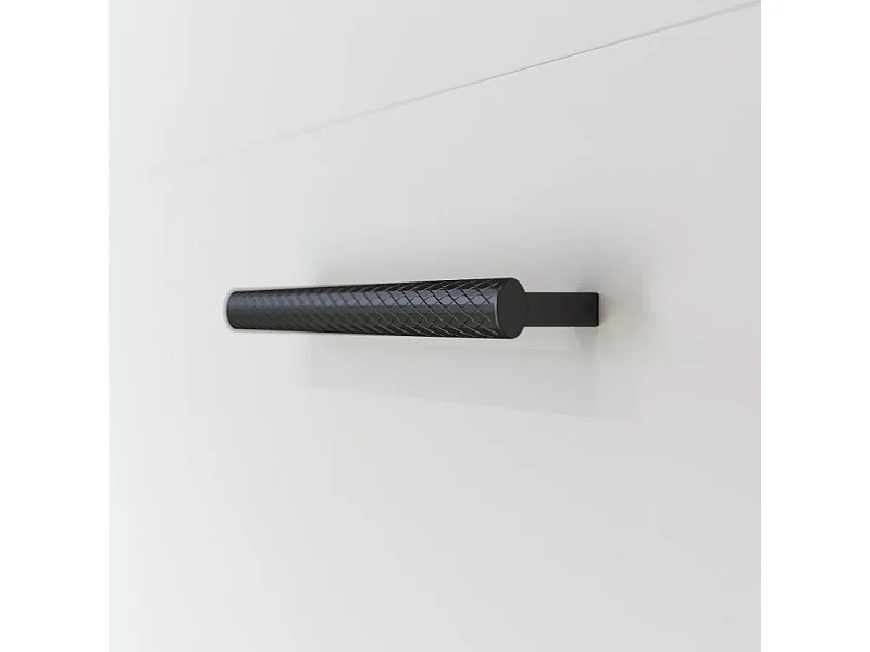 Lit escamotable 140x200cm Vertikal M1 Lit Mural Chene Kaiserberg-Blanc