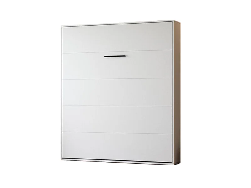 Lit escamotable 160x200cm Vertikal M1 Lit Mural Blanc