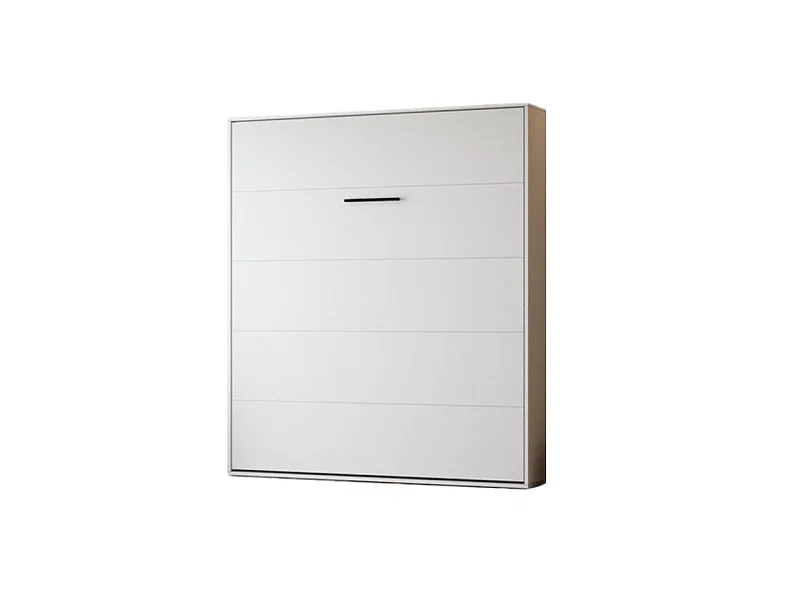 Lit escamotable 160x200cm Vertikal M1 Lit Mural Blanc