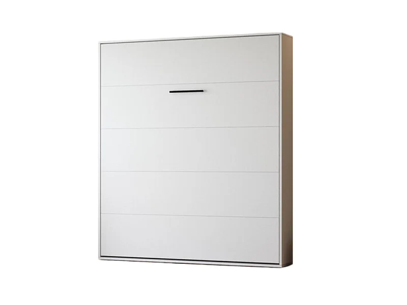 Lit escamotable 160x200cm Vertikal M1 Lit Mural Blanc