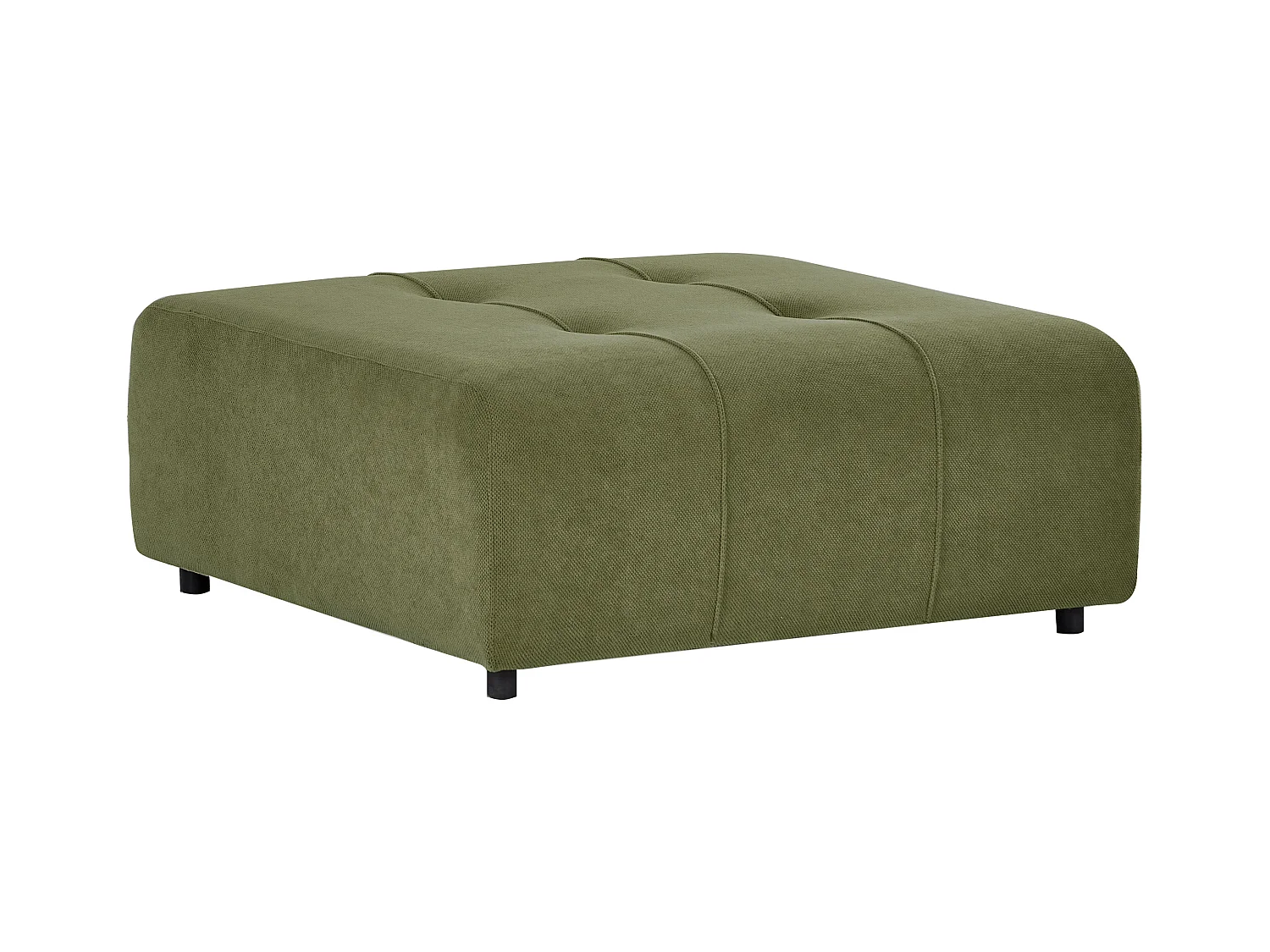 Ottoman INNVIK Tissu Vert