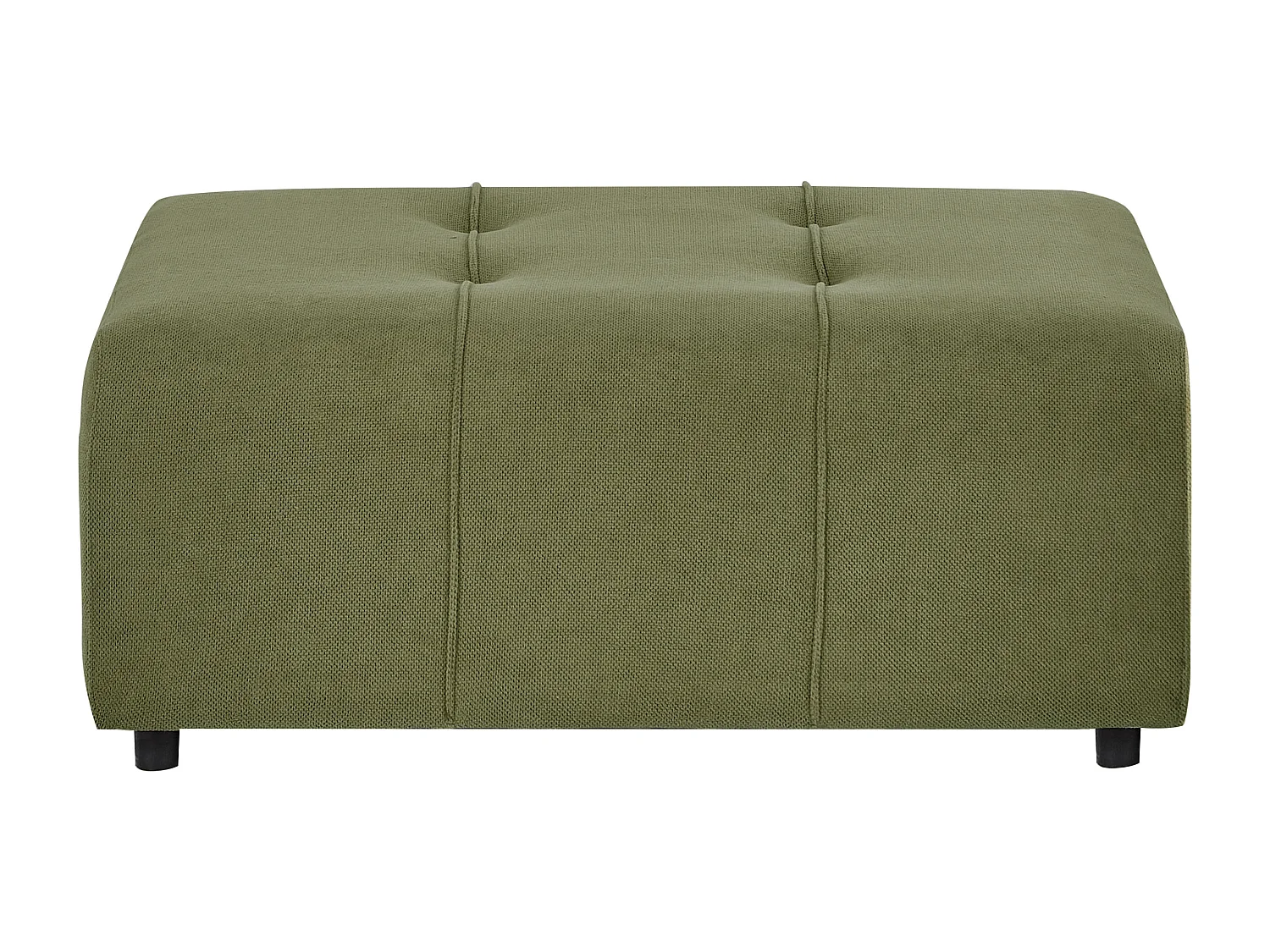 Ottoman INNVIK Tissu Vert