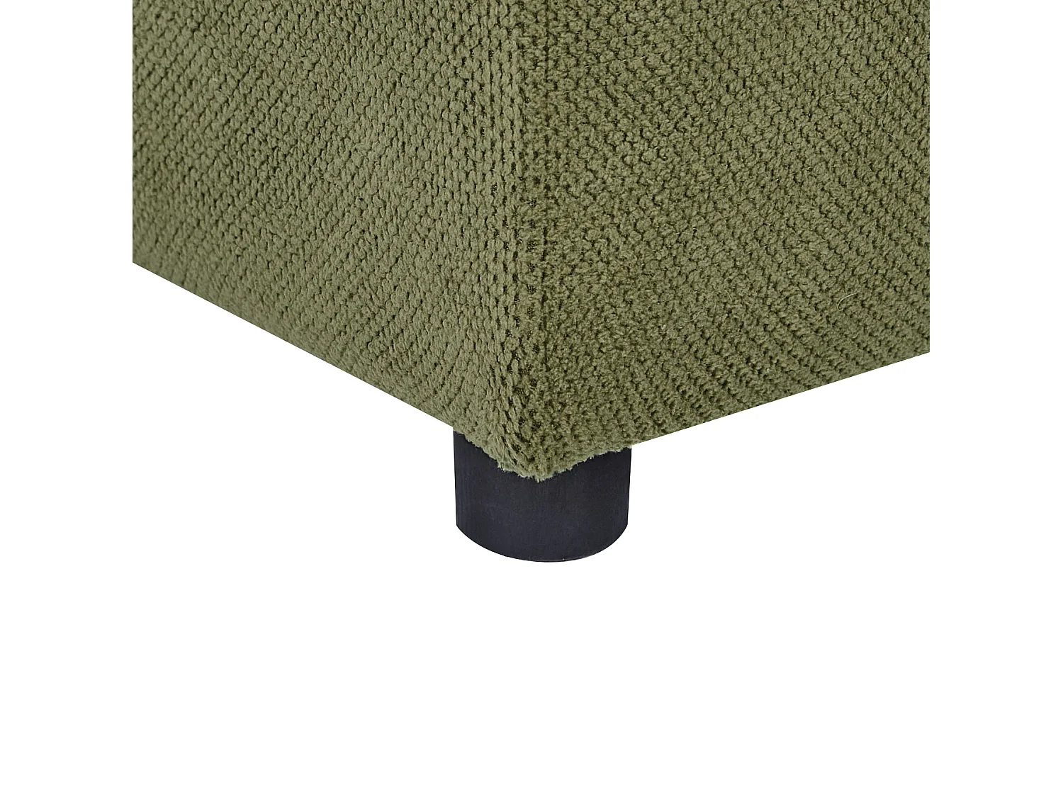 Ottoman INNVIK Tissu Vert