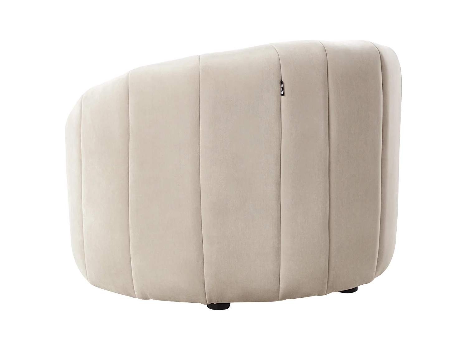Fauteuil MALUNG Velours Beige