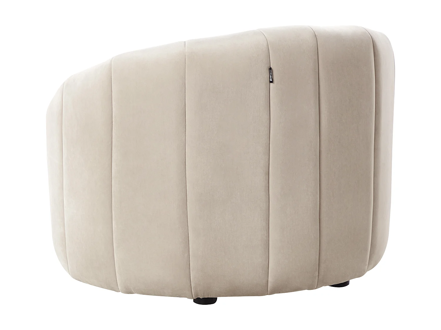 Fauteuil MALUNG Velours Beige